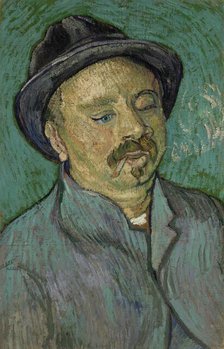 Portrait of a One-Eyed Man, 1889. Creator: Gogh, Vincent, van (1853-1890).