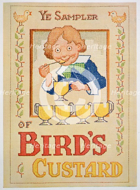 Bird's Custard advert, 1929. Artist: Unknown