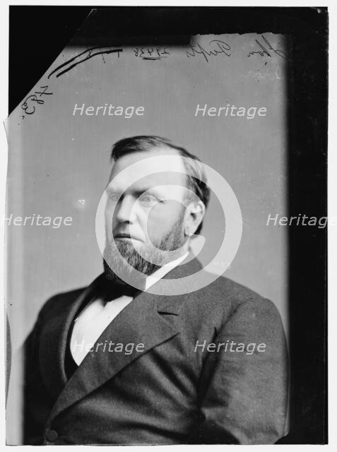 John Quincy Adams Tufts of Iowa, between 1870 and 1880. Creator: Unknown.