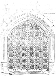 Great Gate, Victoria Tower, leading to the Royal Court, 1856.  Creator: Unknown.