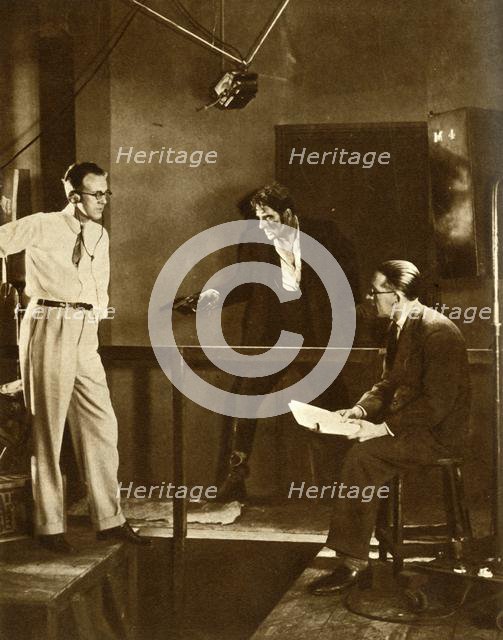 Filming "City of Play", 1928, (1935).  Creator: Unknown.