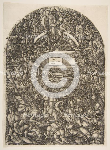 A Star Falls and makes Hell Open, from the Apocalypse.n.d. Creator: Jean Duvet.