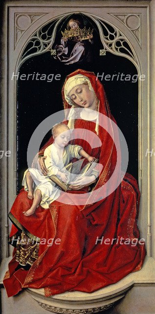 The Virgin and the Child', also known as 'Madonna in red' and 'Madonna Duran', by Roger van der W…
