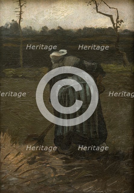 Peasant Woman Digging, 1885.