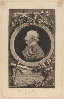 Johann-Michael Denis, 1781. Creator: Jacob Adam.