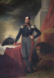 Portrait of King Frederick William III of Prussia, c1830. Artist: Unknown.