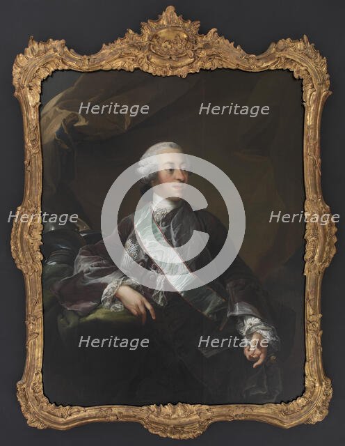 Mogens Scheel von Plessen of Fussingo and Selso, 1744-1747. Creator: Carl Gustaf Pilo.