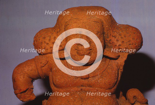 Dwarf from Sigiriya Rock fortress, 5th century, Sri Lanka. (20th century). Artist: Unknown.