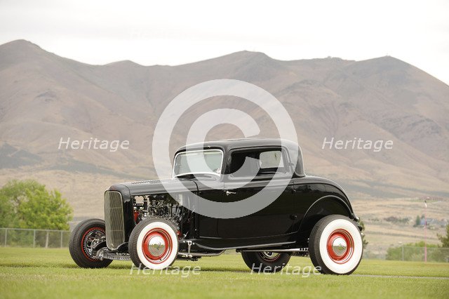 Ford 3 Window Coupe 1932. Artist: Simon Clay.