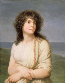 Portrait of Madame Hamelin, born Fortunee Lormier-Lagrave (1776-1851), 1798. Creator: Andrea Appiani.