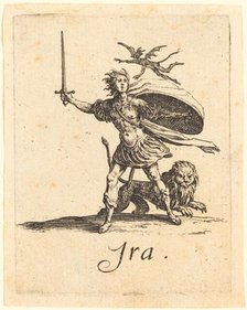 Anger, probably after 1621. Creator: Jacques Callot.