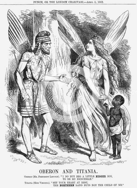 'Oberon and Titania', 1862. Artist: Unknown