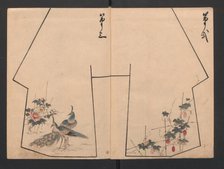 Hinagata cho (Model Book), 19th century. Creator: Unknown.