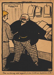 Crimes and Punishments XII, 759: You give me your money, 1869. Creator: Félix Vallotton (French, 1865-1925).