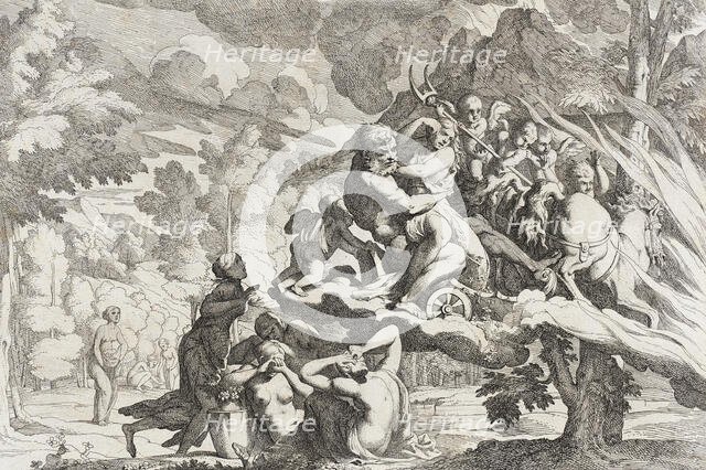 The Rape of Persephone, between c1650 and c1655. Creators: Pietro Testa, Giovanni Cesare Testa.