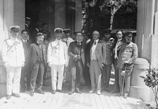 Japanese Mission To U.S., 1917. Creator: Harris & Ewing.