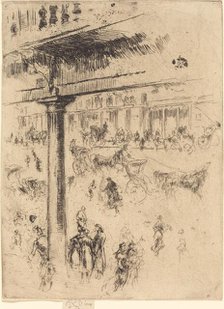 Regent's Quadrant, 1880/1881. Creator: James Abbott McNeill Whistler.