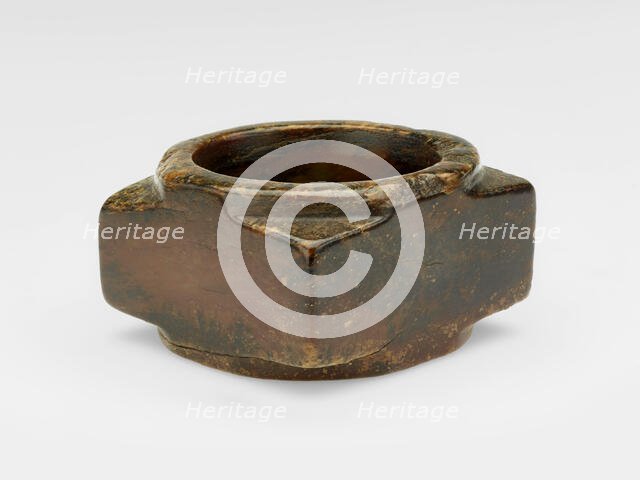 Tube (cong </>?</i>), Shang or Western Zhou dynasty, ca. 1600-ca. 771 BCE. Creator: Unknown.