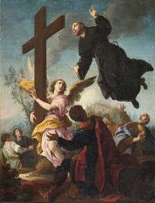 Saint Joseph of Cupertino in Ecstasy, First half of the 18th cent.. Creator: Cignaroli, Giambettino (1706-1770).