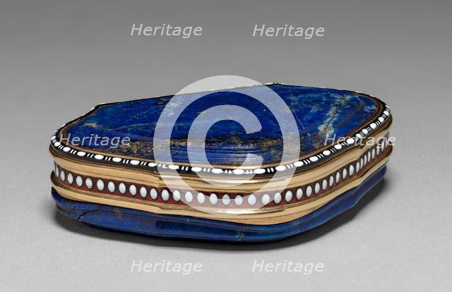 Snuff Box, mid-1700s. Creator: Unknown.