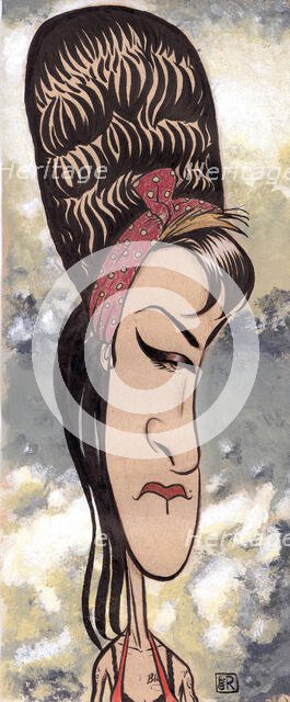 Amy Winehouse. Creator: Dan Springer.