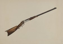 Rifle, c. 1936. Creator: Natalie Simon.