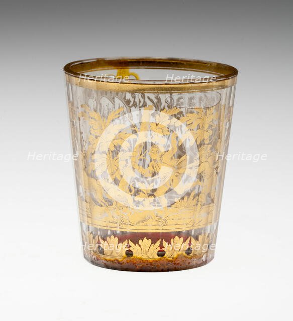 Beaker, Bohemia, c. 1730. Creator: Bohemia Glass.