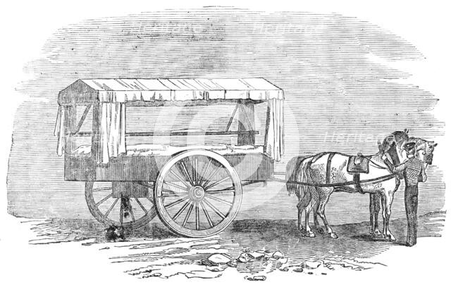 New Ambulance with the Army in the East, 1854. Creator: Unknown.