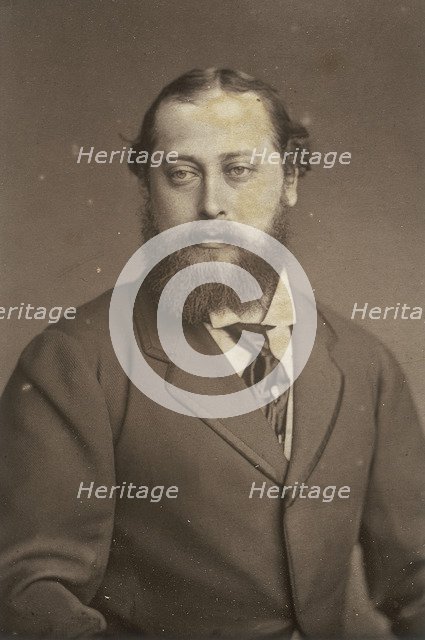 Edward, Prince of Wales, 1880s. Artist: Unknown
