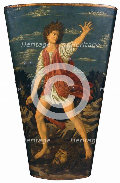 David with the Head of Goliath, c. 1450/1455. Creator: Andrea del Castagno.