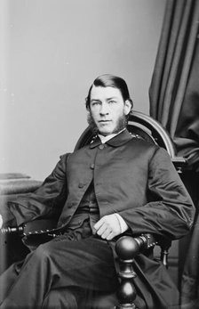 Rev. R.R. Booth, between 1855 and 1865. Creator: Unknown.