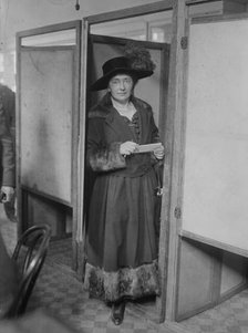 Ready to vote, 1918. Creator: Bain News Service.