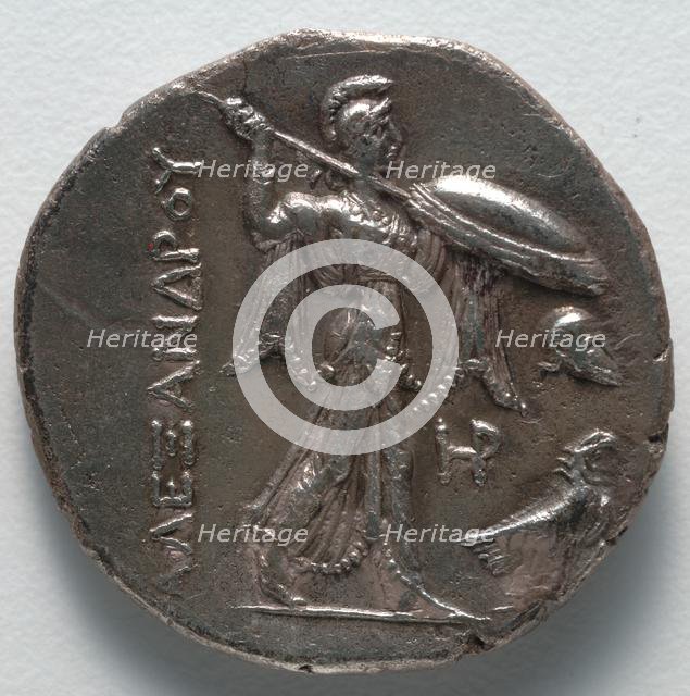 Stater: Athena and Eagle (reverse), 305-285 BC. Creator: Unknown.