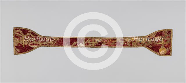 Maniple, British, 14th century. Creator: Unknown.