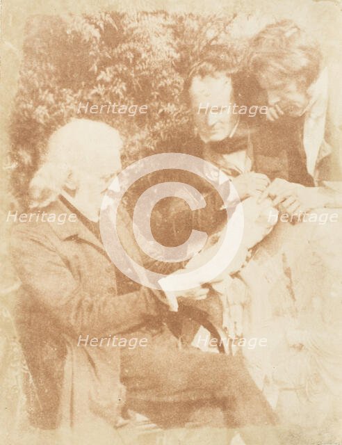 Henning, Handyside Ritchie, & D.O. Hill, R.S.A., 1843-47. Creators: David Octavius Hill, Robert Adamson, Hill & Adamson.