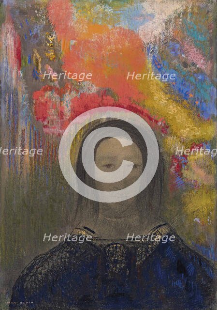 Rêverie, c1900. Creator: Redon, Odilon (1840-1916).