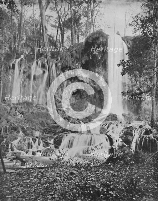 'Deer Lick Falls, Mineral Springs, Va.', c1897. Creator: Unknown.