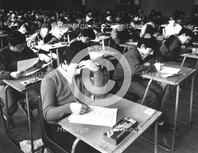 Bar Mitzvah exam, Woburn House, 10 February 1985. Artist: Unknown