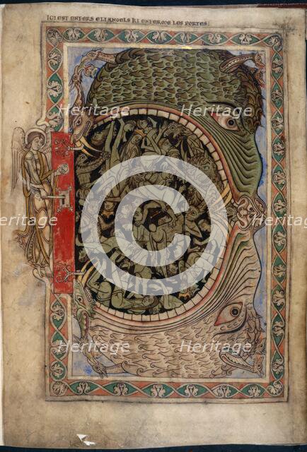 The Harrowing of Hell, 1121-1161.  Creator: Unknown.