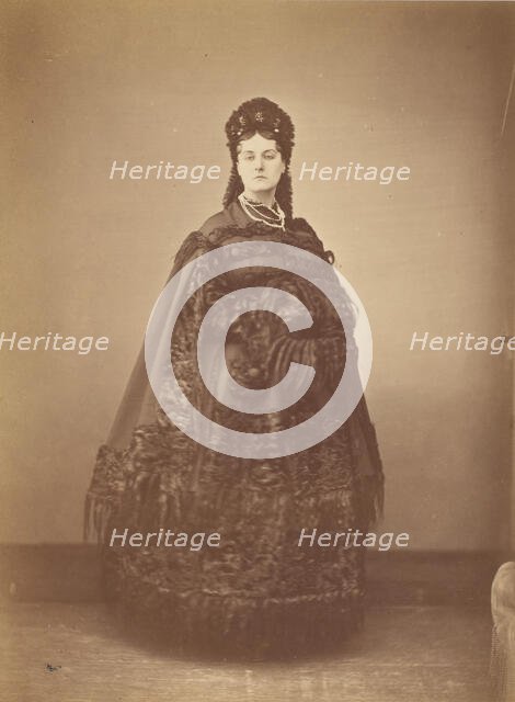 Le Caracul (L'Astrakhan), 1860s. Creator: Pierre-Louis Pierson.