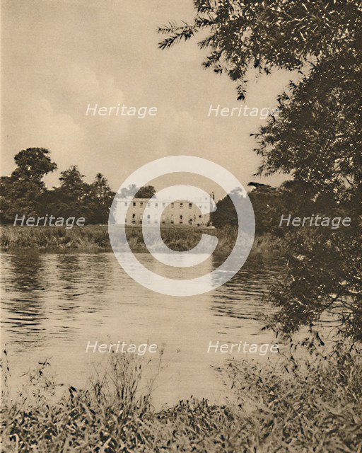 'Fair Thames Washes the Reedy Banks By Syon House', c1935. Creator: Donald McLeish.