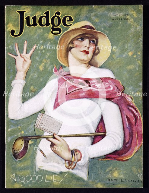 Judge magazine cover, May 1926. Artist: Unknown