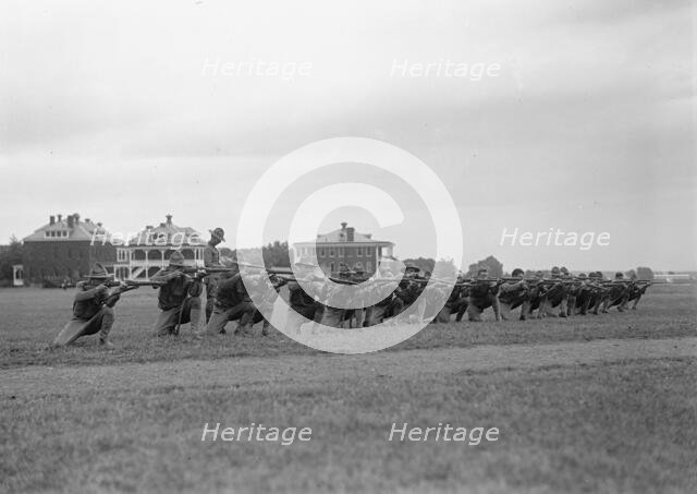 Fort Myer Officers Training Camp, 1917. Creator: Harris & Ewing.
