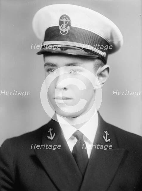 Harry H.G. Barton, Midshipman - Portrait, 1933. Creator: Harris & Ewing.