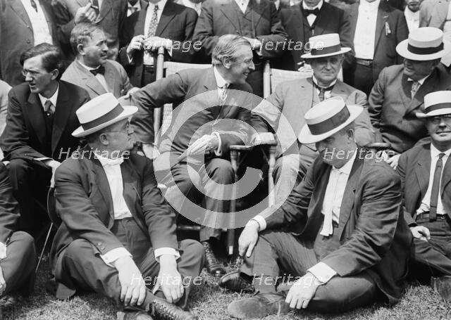 Woodrow Wilson; Champ Clark, between c1910 and c1915. Creator: Bain News Service.