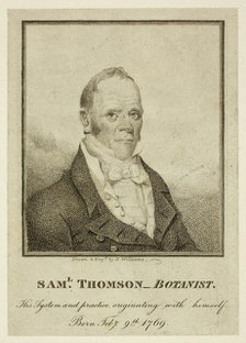 Sam'l. Thomson, Botanist, n.d. Creator: Henry Williams.