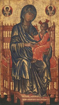 Enthroned Madonna and Child, c. 1250/1275. Creator: Unknown.
