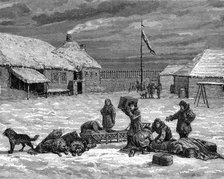 Alaskan scene, USA, 19th century. Artist: Unknown