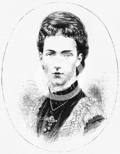 'Portrait of H.R. H. The Princess of Wales', c1891. Creator: James Grant.