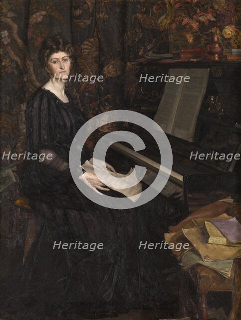 Miss Stevens, c1900s. Creator: Auguste Leveque.